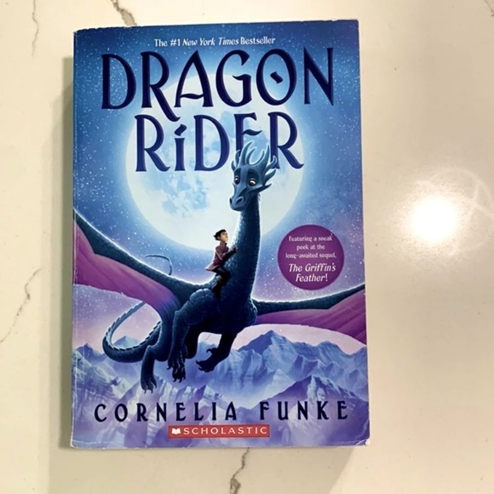 Cornelia Funke Dragon Rider Children’s Teens Preteen Fiction Book